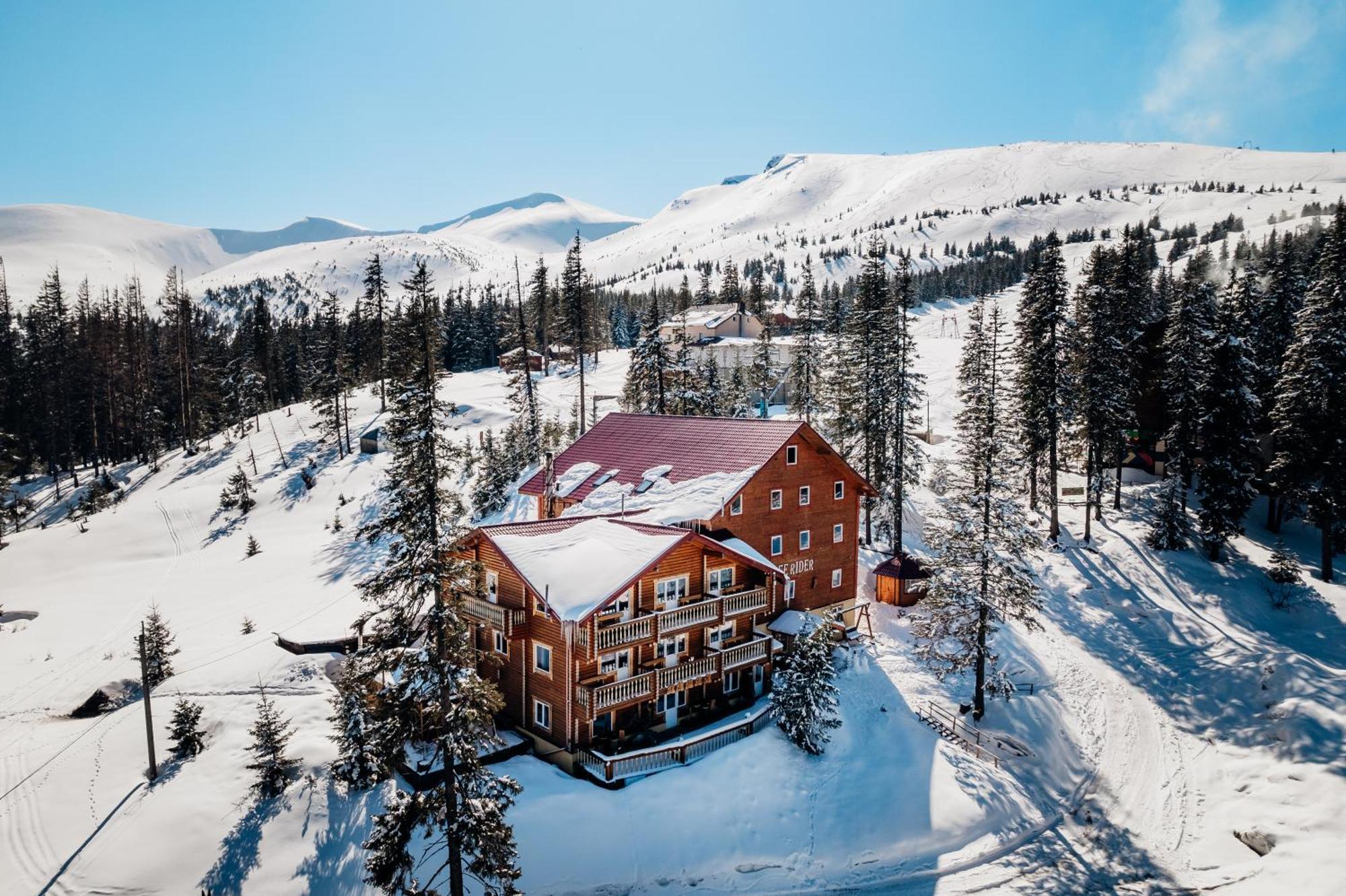 Alpin Eco Chalet & Wellness Драгобрат Экстерьер фото